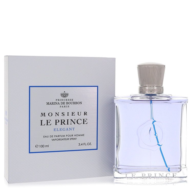 Monsieur Le Prince Elegant by Marina De Bourbon Eau De Parfum Spray 3.4 oz Monsieur Le Prince Elegant by Marina De Bourbon Eau De Parfum Spray 3.4 oz